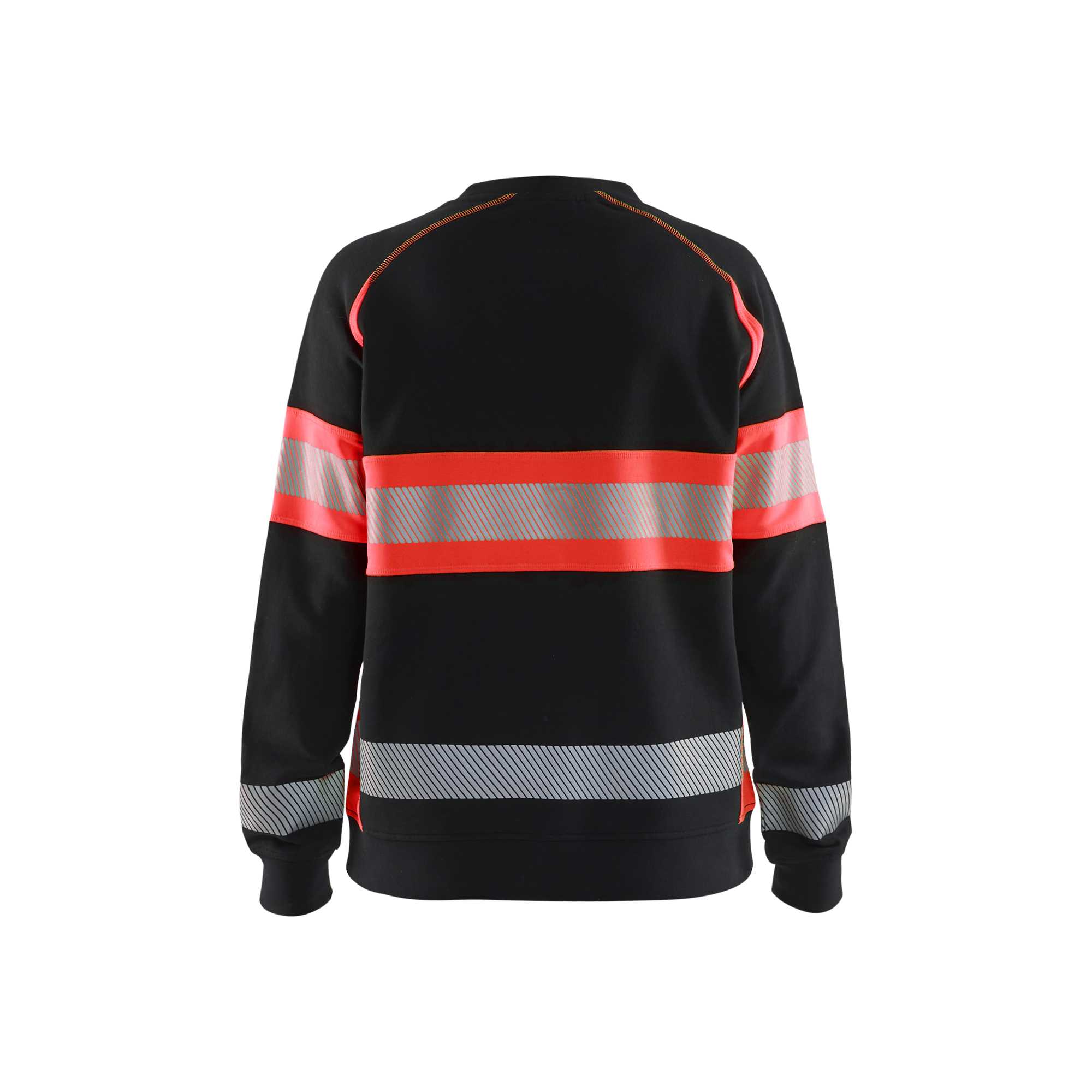 BLAKLADER 34091158 Hi Vis Reflective Sweatshirt WOMEN - 100% Cotton